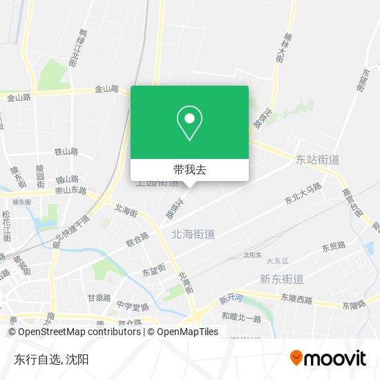 东行自选地图