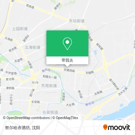 努尔哈赤酒坊地图