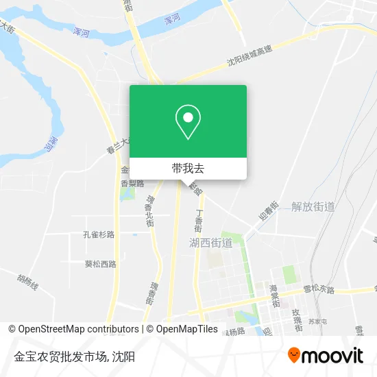 金宝农贸批发市场地图