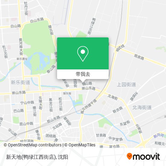 新天地(鸭绿江西街店)地图