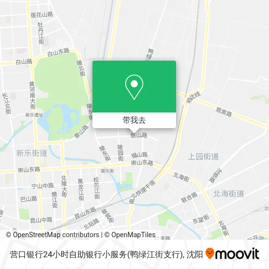 营口银行24小时自助银行小服务(鸭绿江街支行)地图