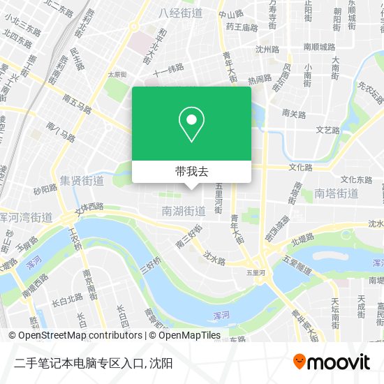 二手笔记本电脑专区入口地图