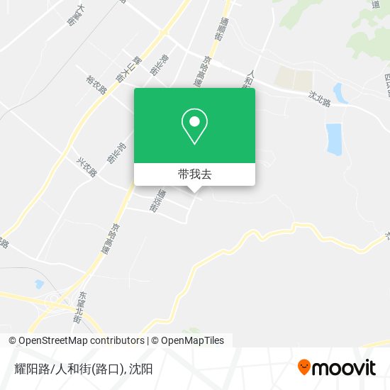 耀阳路/人和街(路口)地图