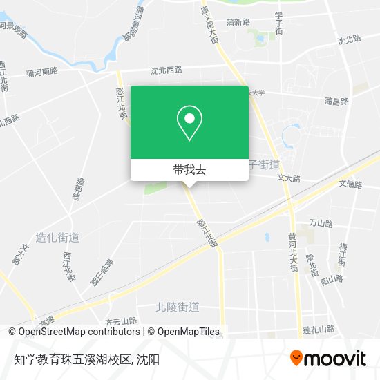 知学教育珠五溪湖校区地图