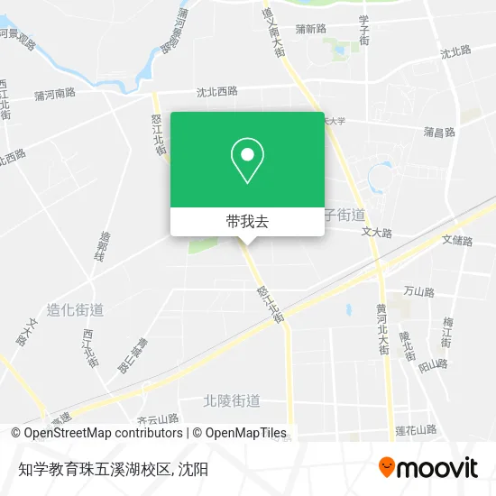 知学教育珠五溪湖校区地图