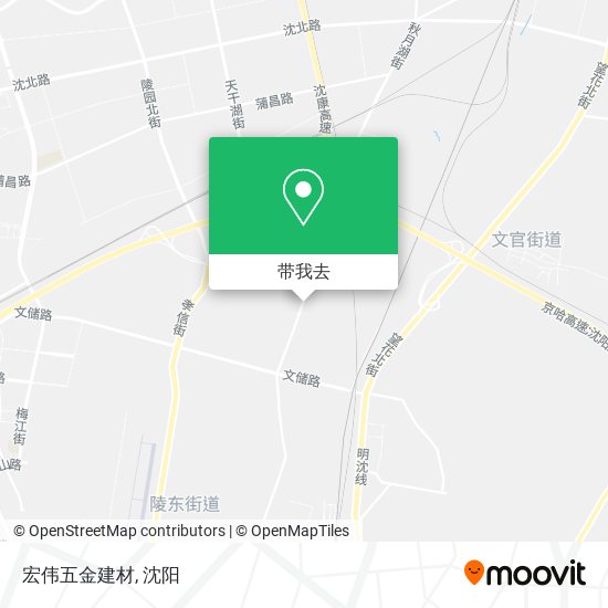 宏伟五金建材地图