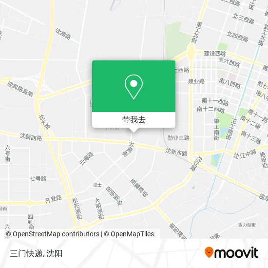 三门快递地图