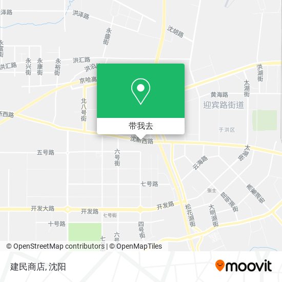 建民商店地图