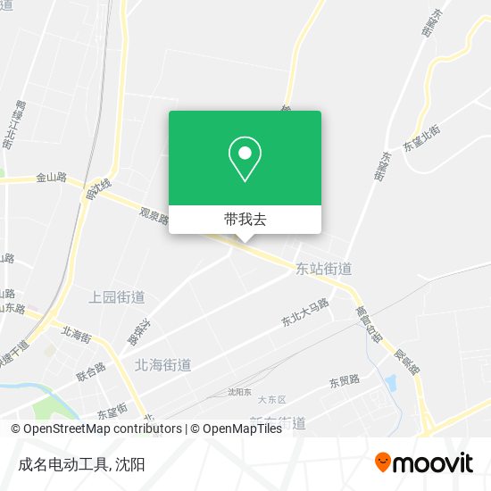 成名电动工具地图