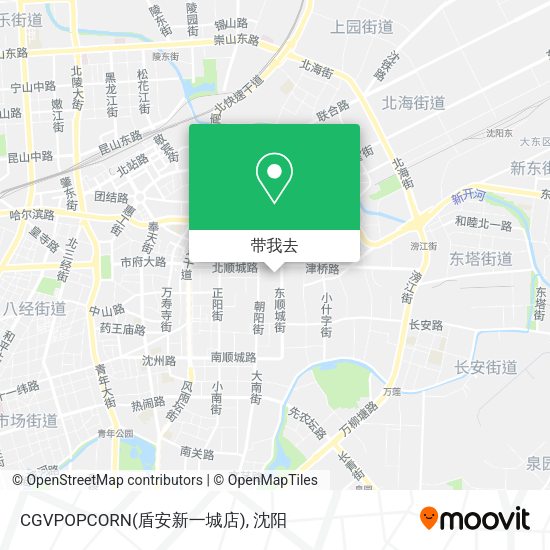 CGVPOPCORN(盾安新一城店)地图