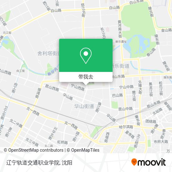 辽宁轨道交通职业学院地图