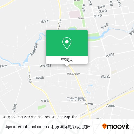 Jijia international cinema 积家国际电影院地图