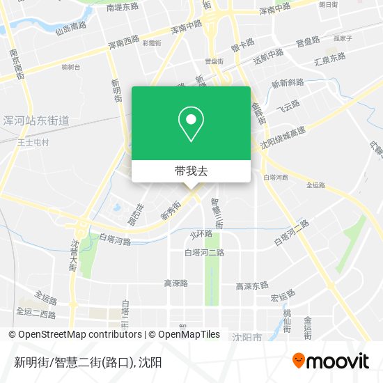 新明街/智慧二街(路口)地图