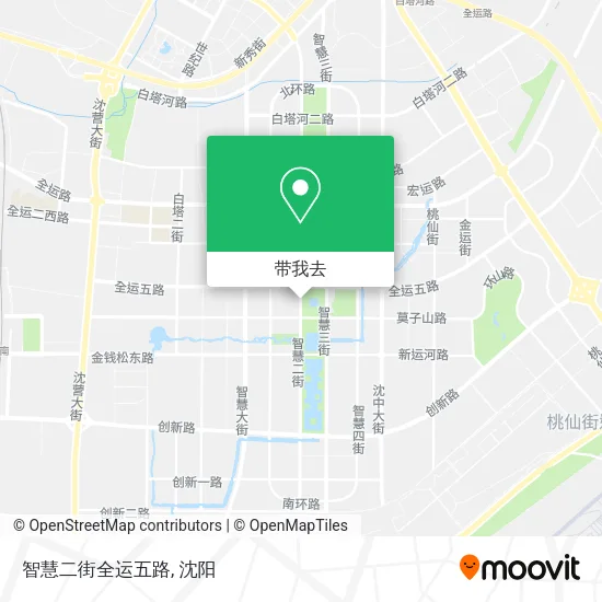 智慧二街全运五路地图