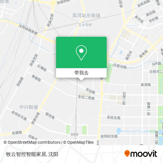 牧云智控智能家居地图