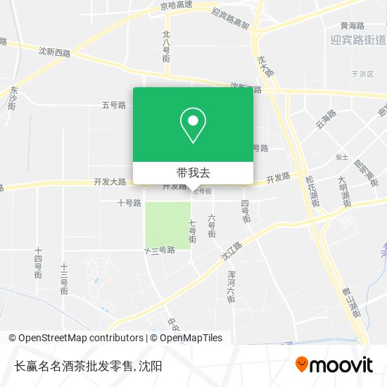 长赢名名酒茶批发零售地图