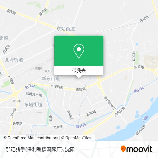 那记猪手(保利香槟国际店)地图