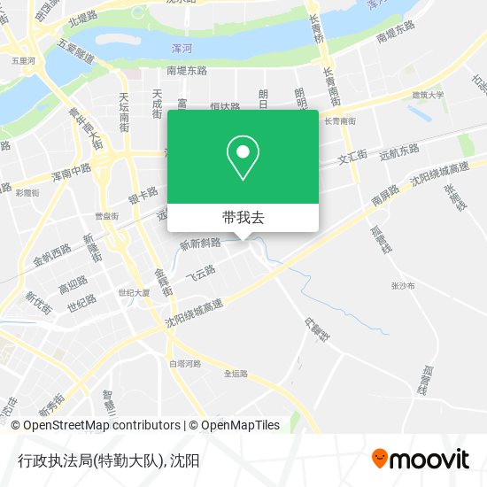 行政执法局(特勤大队)地图