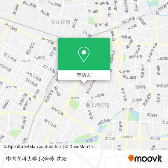 中国医科大学-综合楼地图