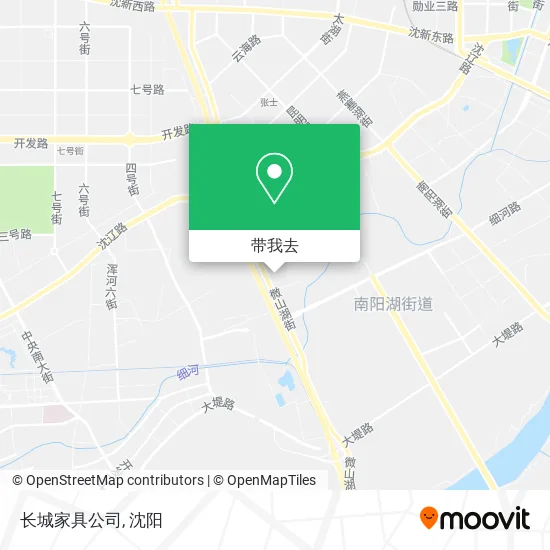 长城家具公司地图