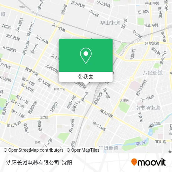 沈阳长城电器有限公司地图