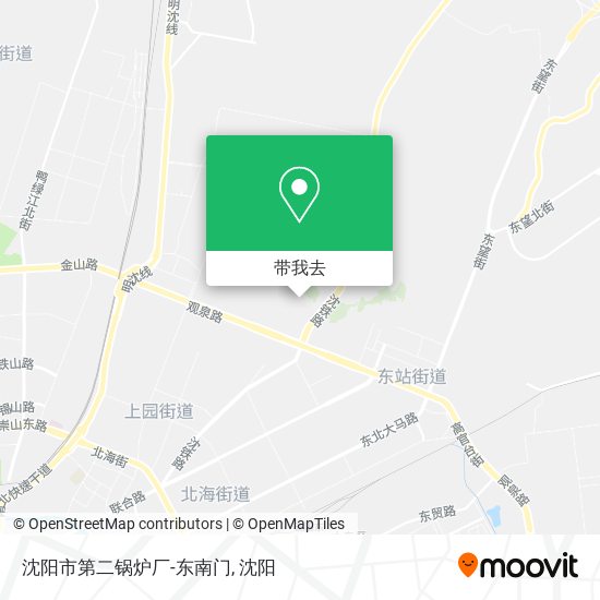 沈阳市第二锅炉厂-东南门地图