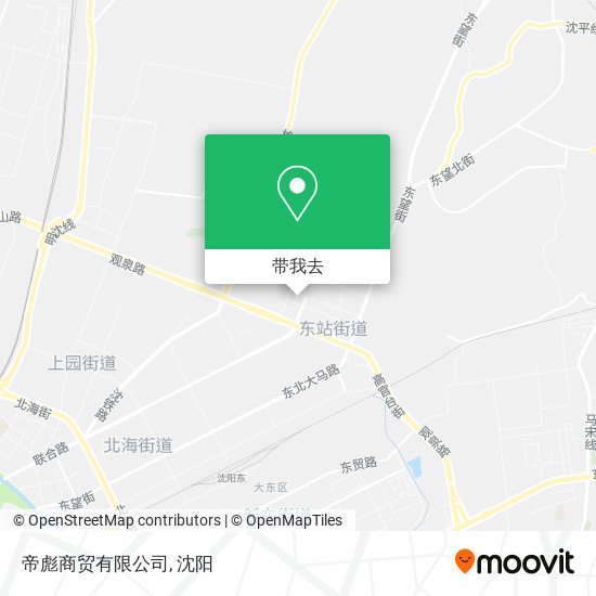 帝彪商贸有限公司地图