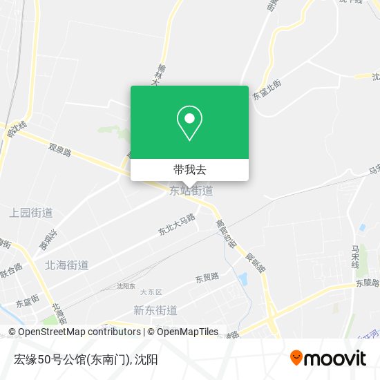 宏缘50号公馆(东南门)地图
