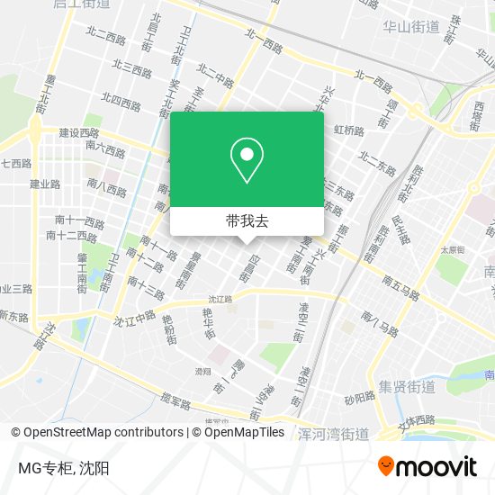 MG专柜地图