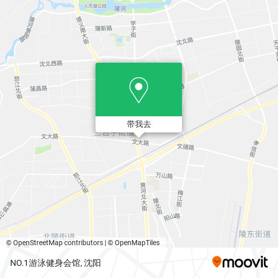 NO.1游泳健身会馆地图