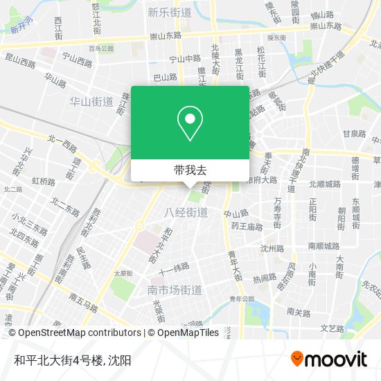 和平北大街4号楼地图