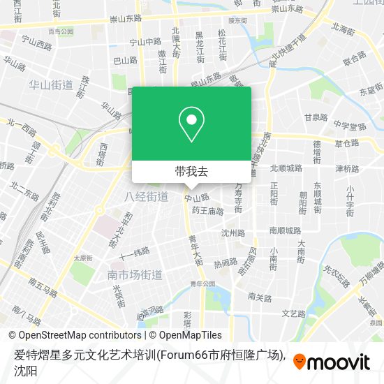 爱特熠星多元文化艺术培训(Forum66市府恒隆广场)地图