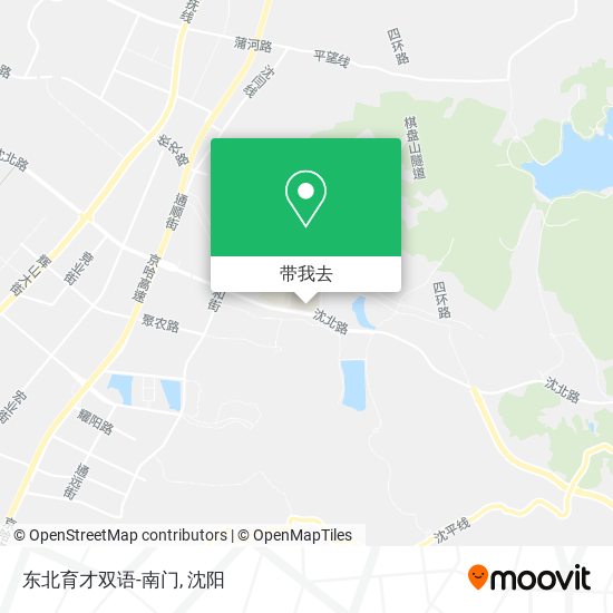 东北育才双语-南门地图