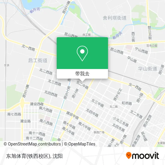 东旭体育(铁西校区)地图