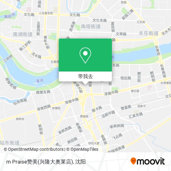 m Praise赞美(兴隆大奥莱店)地图