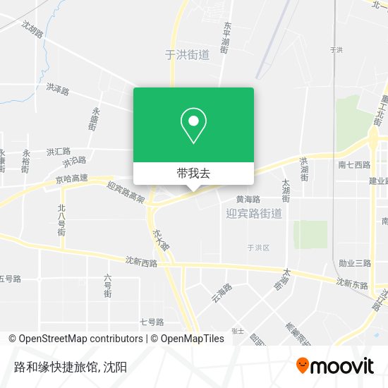 路和缘快捷旅馆地图