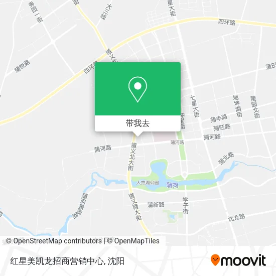 红星美凯龙招商营销中心地图