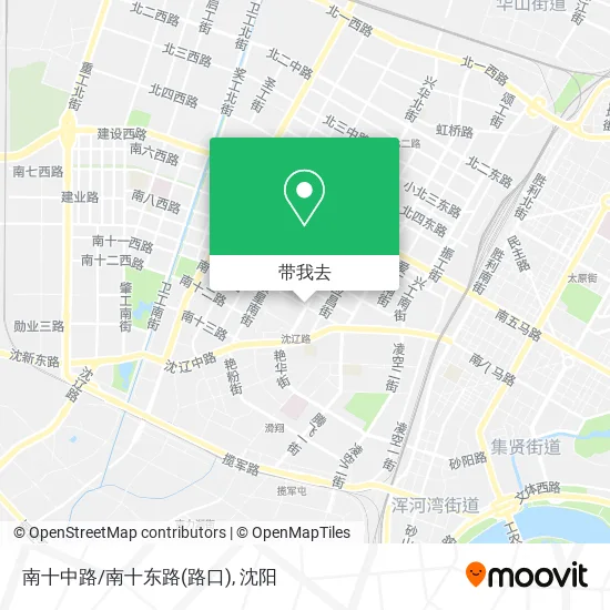 南十中路/南十东路(路口)地图