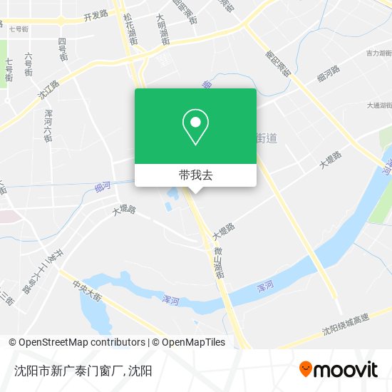 沈阳市新广泰门窗厂地图