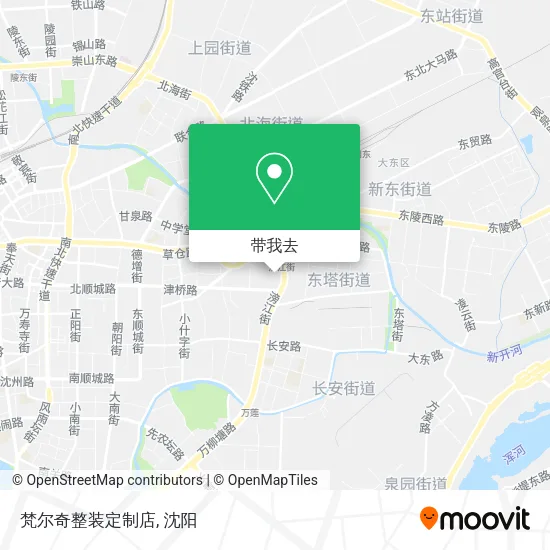 梵尔奇整装定制店地图