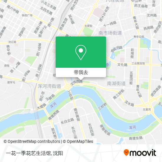 一花一季花艺生活馆地图