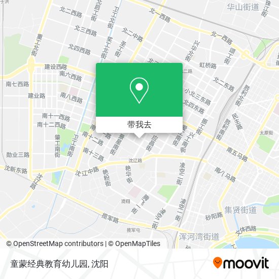 童蒙经典教育幼儿园地图