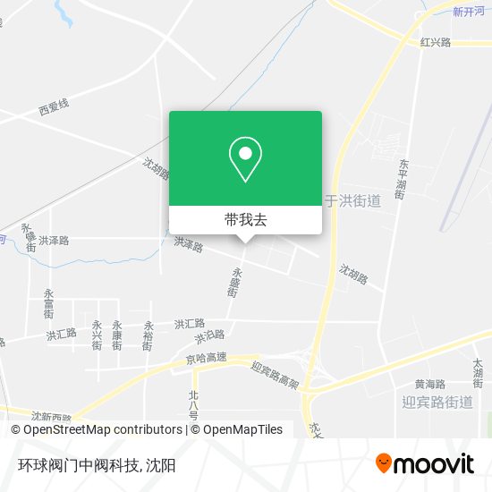 环球阀门中阀科技地图
