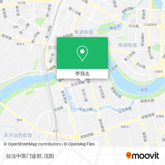 拉法中医门诊部地图