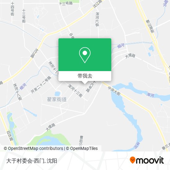 大于村委会-西门地图