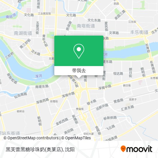 黑芙蕾黑糖珍珠奶(奥莱店)地图