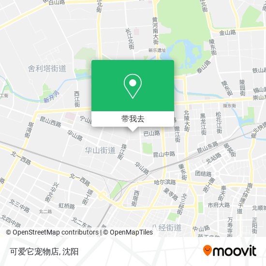 可爱它宠物店地图