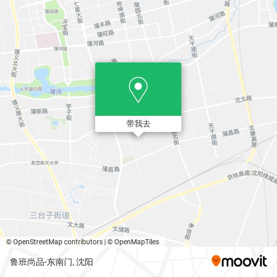 鲁班尚品-东南门地图