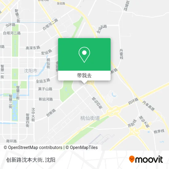 创新路沈本大街地图