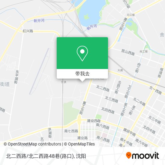 北二西路/北二西路48巷(路口)地图